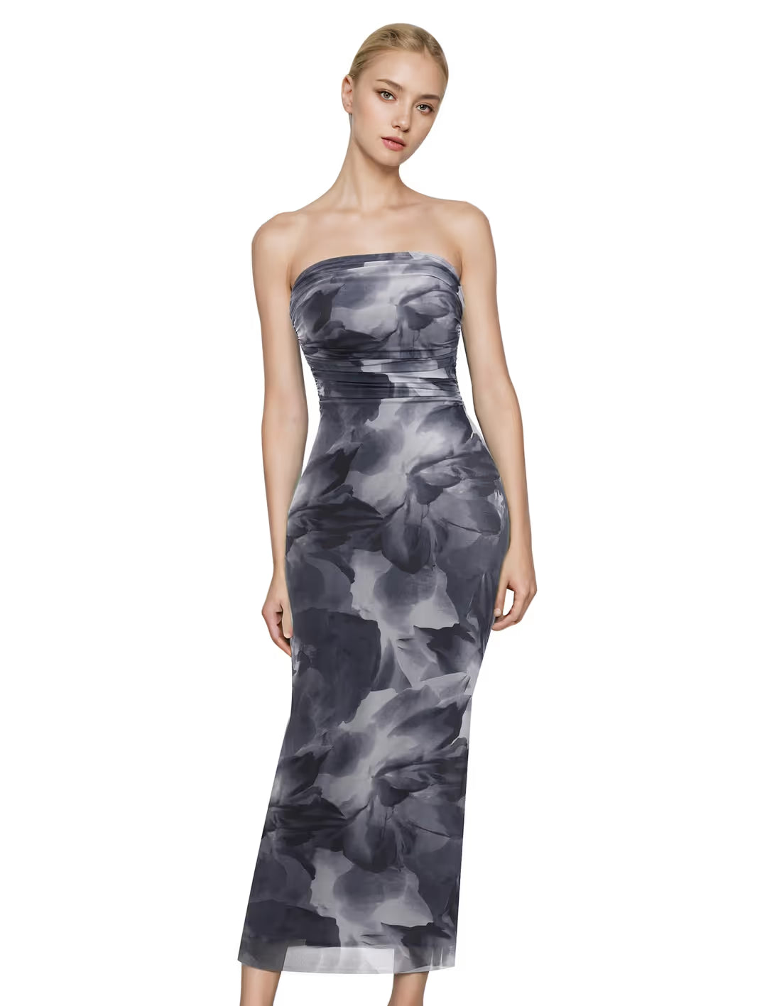 Rochie de vara Carmen  gri