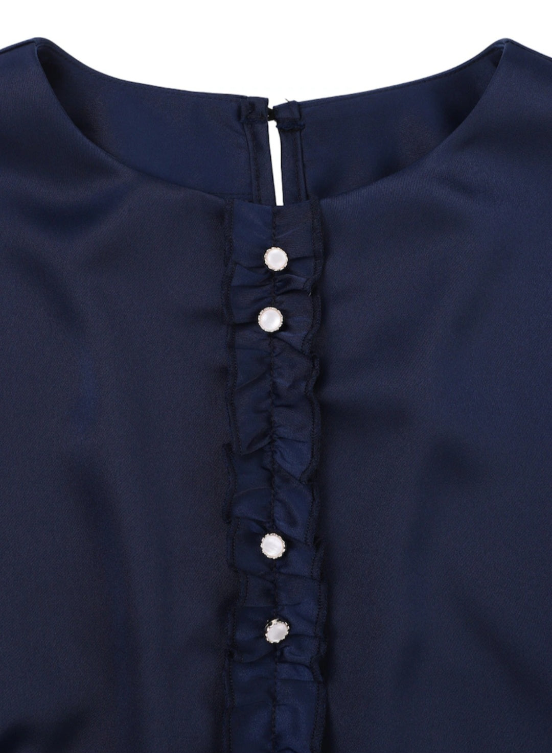 Rochie de dama din Satin bleumarin
