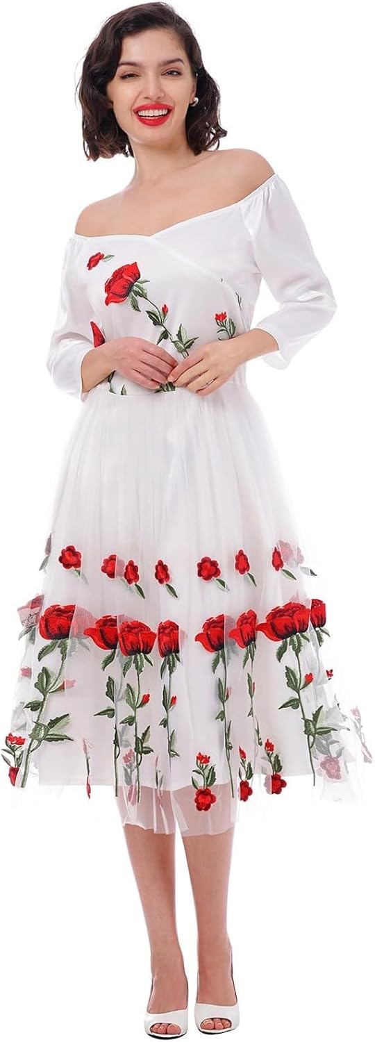 Rochie Brodata Vintage