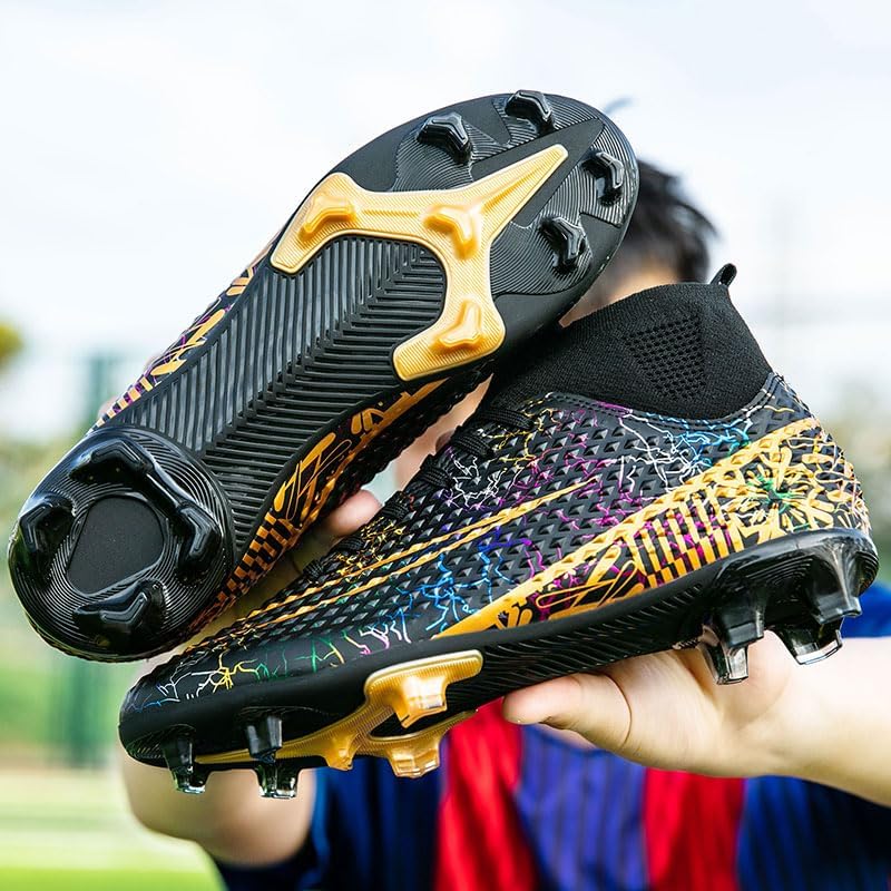 Ghete de fotbal de copii unisex ,cu crampoane masura 32 .