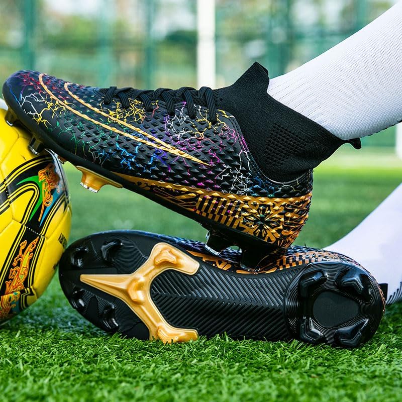 Ghete de fotbal de copii unisex ,cu crampoane masura 32 .