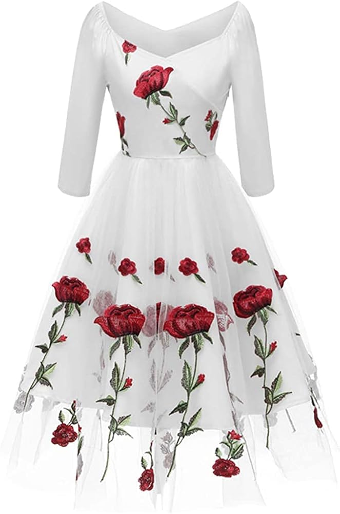 Rochie Brodata Vintage