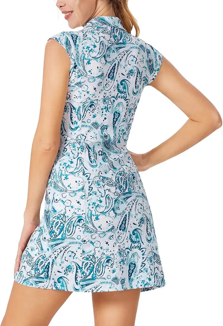 Rochie sport damă cu pantaloni scurți încorporați -Joanna