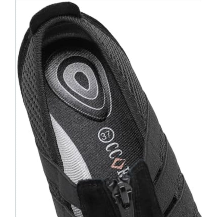 Pantofi sport femei, CATPOWER, elastici, respirabili, negru, 36 si 37 EU