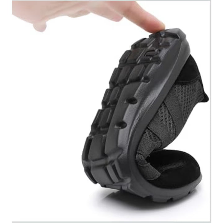 Pantofi sport femei, CATPOWER, elastici, respirabili, negru, 36 si 37 EU